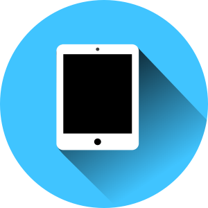 openclipart圖庫：Blue Tablet