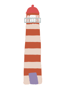 openclipart圖庫：Crooked lighthouse 1