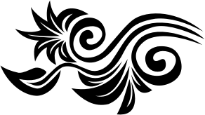 openclipart圖庫：Floral Flourish Motif