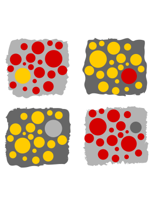 openclipart圖庫：Dots squares