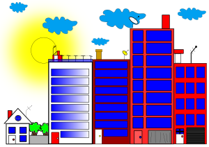 openclipart圖庫：Neighborhood 1