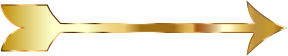 openclipart圖庫：Golden Arrow No Background