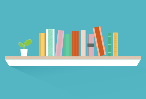 openclipart圖庫：Bookshelf
