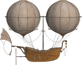 openclipart圖庫：Vintage Air Ship