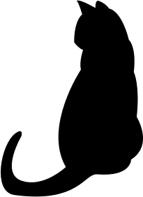openclipart圖庫：Cat Silhouette