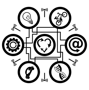 openclipart圖庫：Hexagon - internet of things