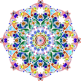 openclipart圖庫：Hexagonal Tessellation Design