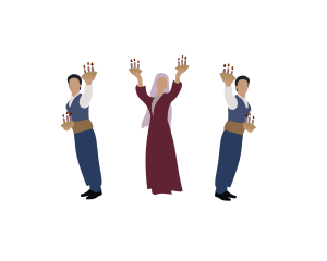openclipart圖庫：Turkish Folk Dance Cayda Cira