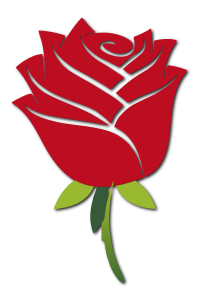 openclipart圖庫：Stylized Rose