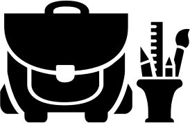 openclipart圖庫：School Supplies Icon