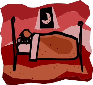 openclipart圖庫：A person sleeping