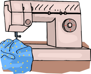 openclipart圖庫：Sewing machine