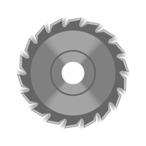 openclipart圖庫：Saw blade