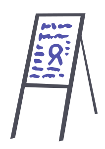 openclipart圖庫：Flipchart with Content