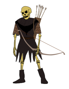 openclipart圖庫：Undead Archer