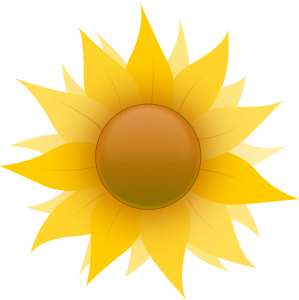 openclipart圖庫：Sunflower