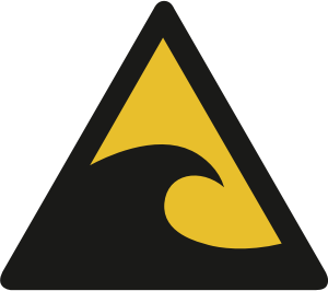 openclipart圖庫：Tsunami Warning