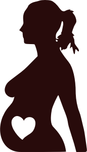 openclipart圖庫：pregnancy with love