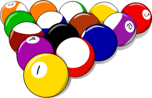 openclipart圖庫：15 balls