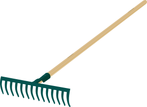 openclipart圖庫：Rake tool