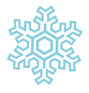 openclipart圖庫：Snowflake (stylized)