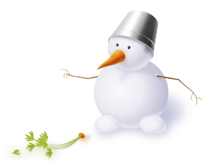 openclipart圖庫：Snowman