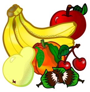 openclipart圖庫：fruits - coloured