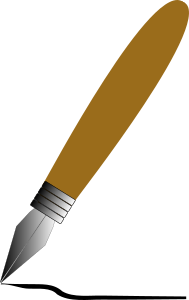 openclipart圖庫：fountain pen