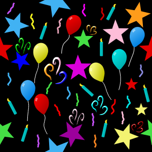 openclipart圖庫：Party Pattern