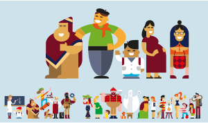 openclipart圖庫：vector gente de argentina