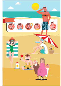 openclipart圖庫：Tips healthy summer