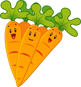 openclipart圖庫：Funny carrots
