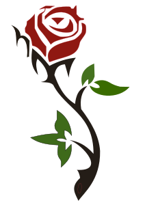 openclipart圖庫：Simple Rose