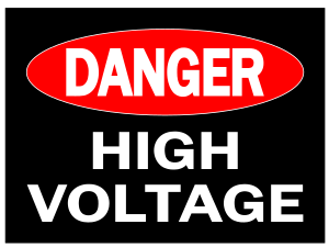 openclipart圖庫：Danger - High Voltage