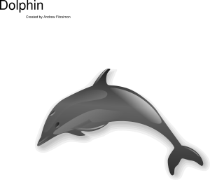 openclipart圖庫：Dolphin