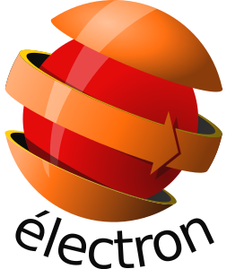 openclipart圖庫：electron logo