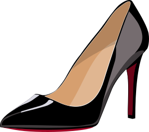openclipart圖庫：woman shoe