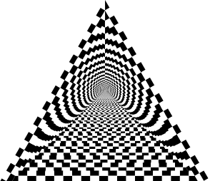 openclipart圖庫：Checkerboard Pyramid