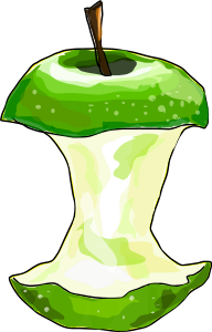 openclipart圖庫：Apple Core