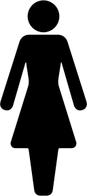 openclipart圖庫：Female Symbol Silhouette