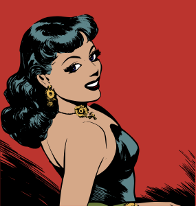 openclipart圖庫：Bad girl