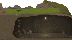 openclipart圖庫：Grotto from Glitch