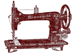 openclipart圖庫：Sewing machine 01