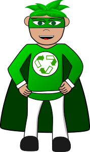 openclipart圖庫：Eco Man Full