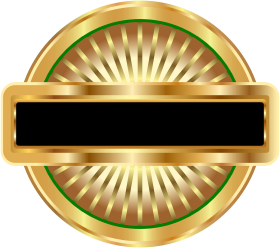 openclipart圖庫：Golden Badge