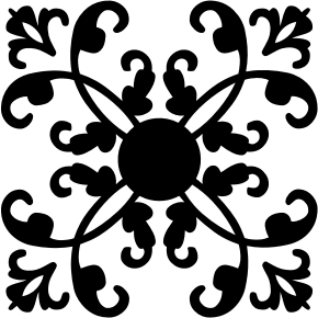 openclipart圖庫：Ornamental Flourish Design Silhouette