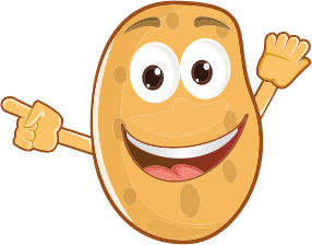 openclipart圖庫：Anthropomorphic Potato