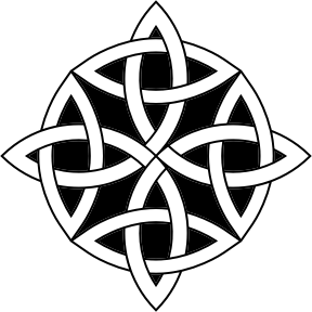 openclipart圖庫：Celtic Knot Circle Variation 2