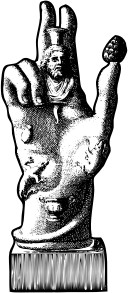 openclipart圖庫：The hand of Sabazius