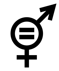 openclipart圖庫：Gender Equality Symbol